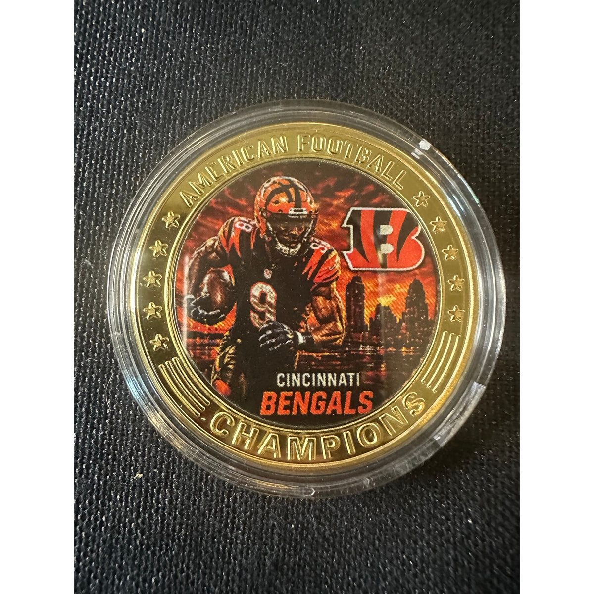 Cincinnati Bengals 1 oz Collectible Coin NFL Football Bengals Fan Gift