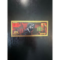 John Wick Keanu Reeves Gold Foil Novelty Note Action Movie Collectible