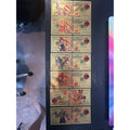 ThunderCats 7 Piece Gold Foil Novelty Note Set Lion O Cheetara Panthro Snarf