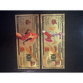 Roger Rabbit Jessica Rabbit Gold Foil Novelty Notes 2 Piece Set