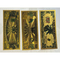Cannabis 420 Gold Foil Novelty Notes 12 Piece Collectible Set