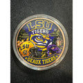 LSU Tigers 1 oz Copper Coin Collectible NCAA Football Louisiana State