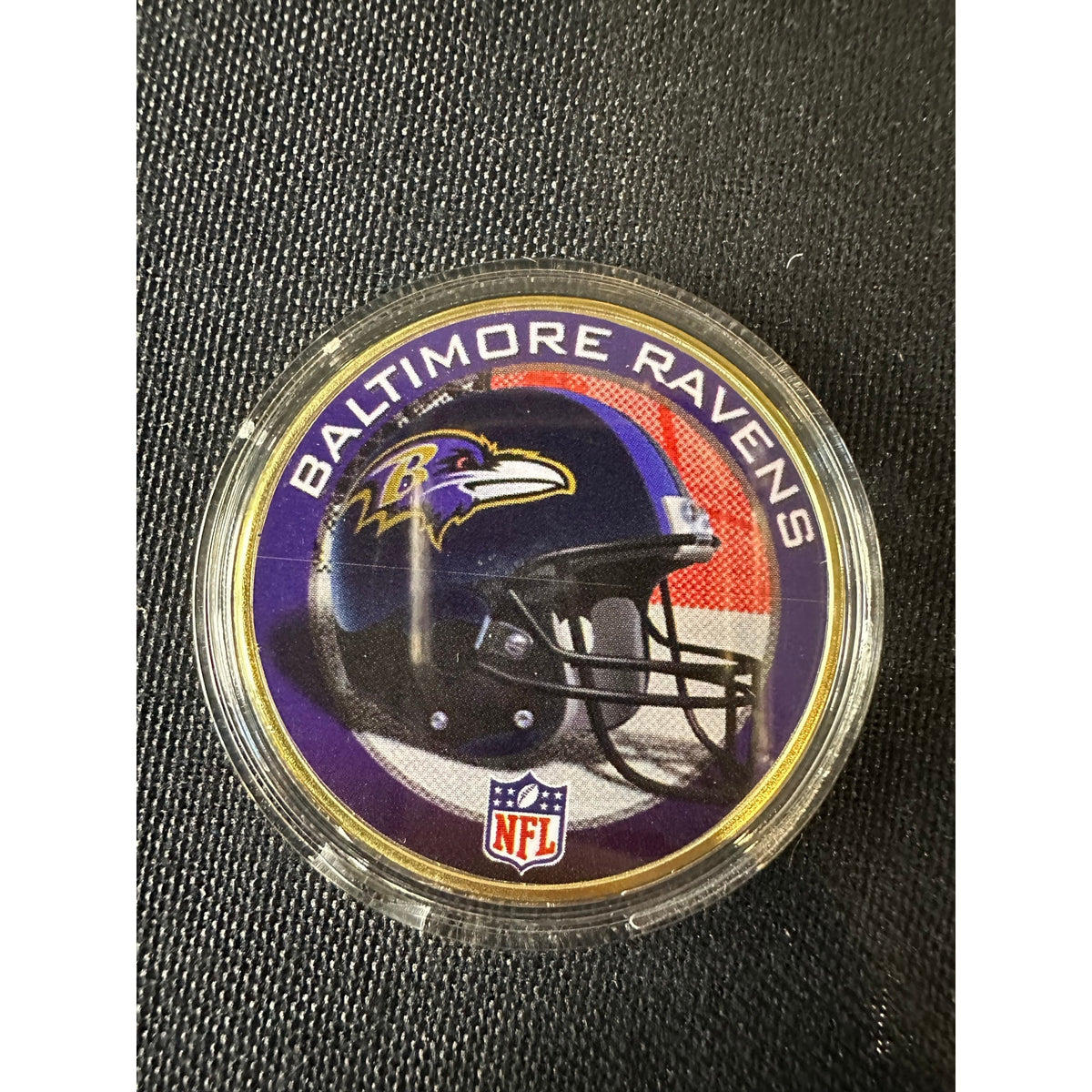 Baltimore Ravens Old School Helmet Collectible Coin NFL Football
