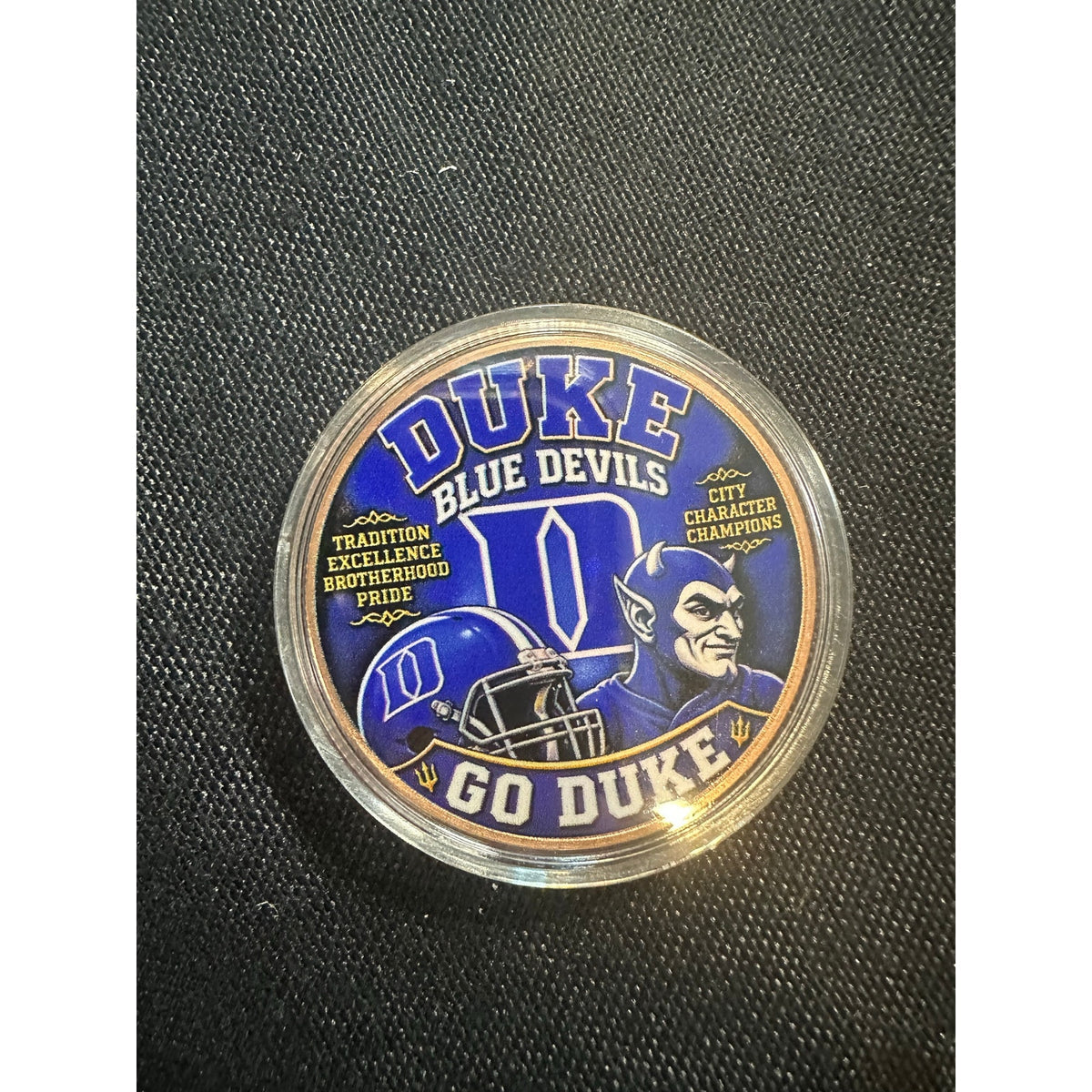 Duke Blue Devils 1 oz Copper Coin Collectible NCAA Basketball Football Blue Dev