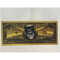 Frankenstein Boris Karloff Gold Foil Million Dollar Novelty Note
