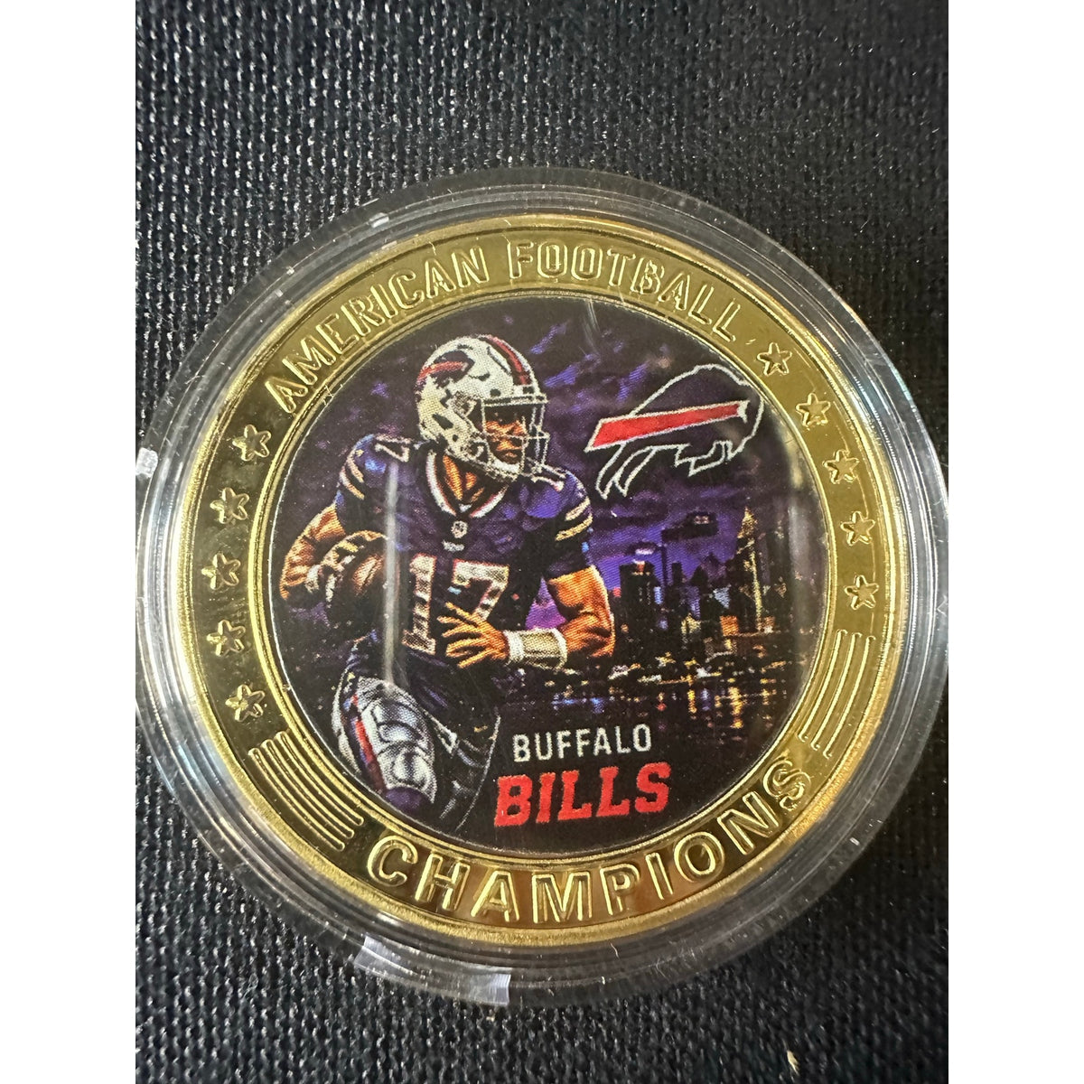 Buffalo Bills NFL Collectible Coin Football Helmet Buffalo Sports Fan Gift