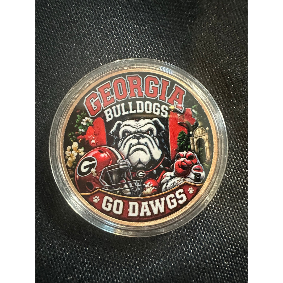 Georgia Bulldogs 1 oz Copper Coin Collectible UGA Football Dawgs